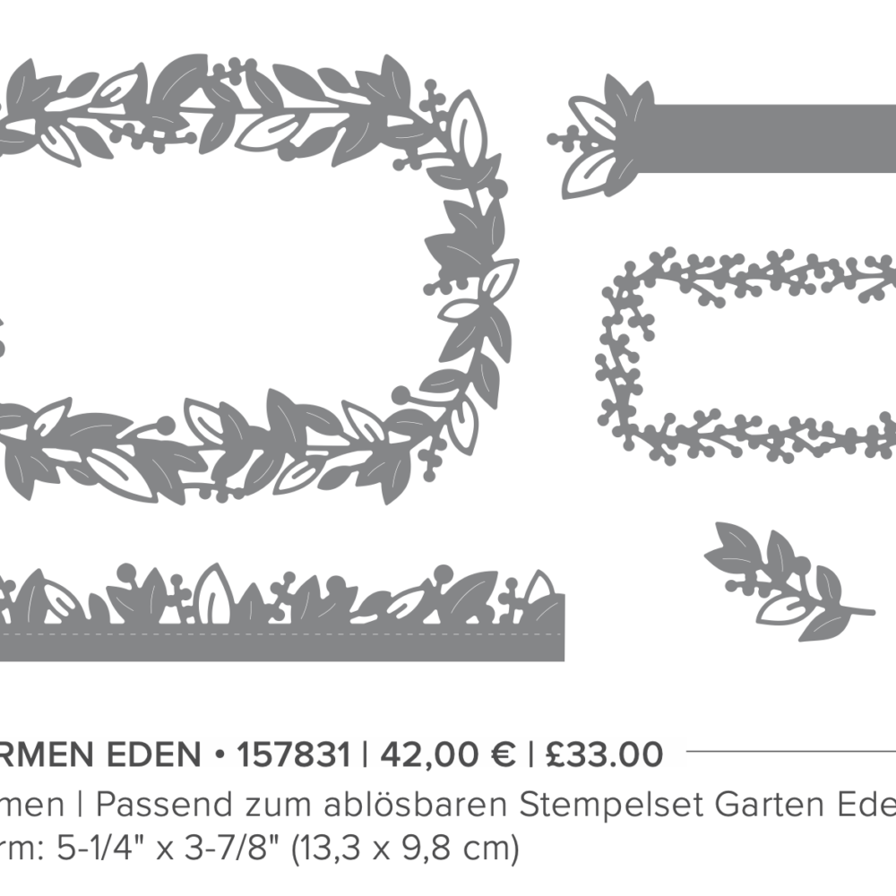 Stanzformen Eden