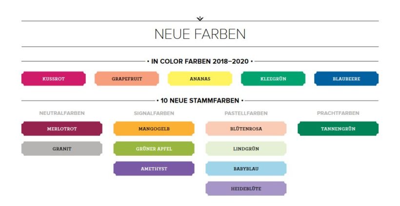 Neue Farben
