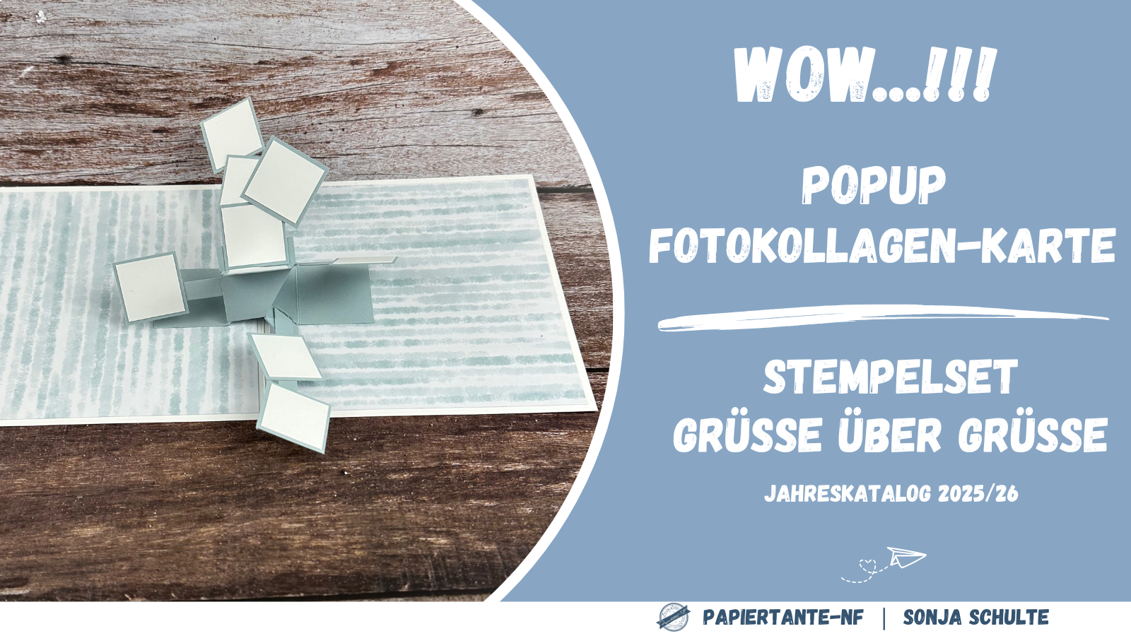 WOW Pop-Up Fotokollagen-Karte