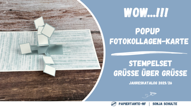 WOW Pop-Up Fotokollagen-Karte