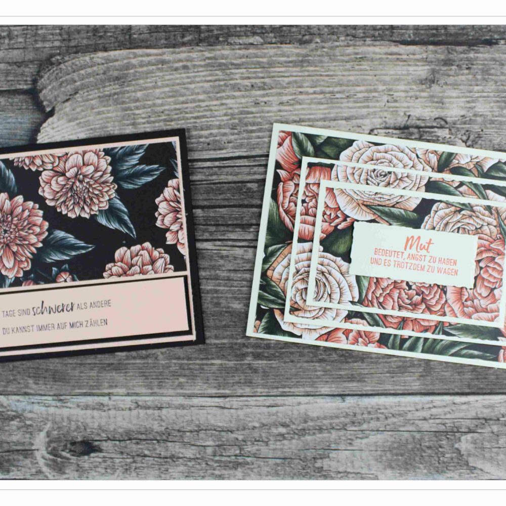 Beeindr. Blumen_Trauer- und Motivationskarte